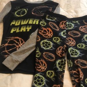 Boys Cuddle Duds pajamas. Size 10